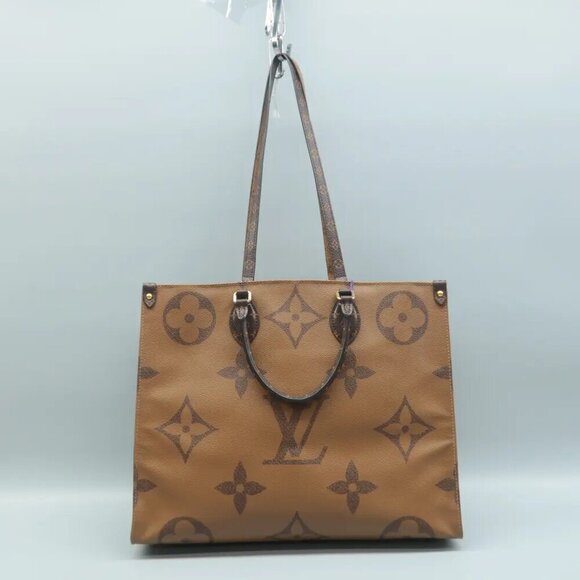 100% Authentic Louis Vuitton Onthego Brown Monogram Canvas Tote 1699-082824 - Picture 2 of 12